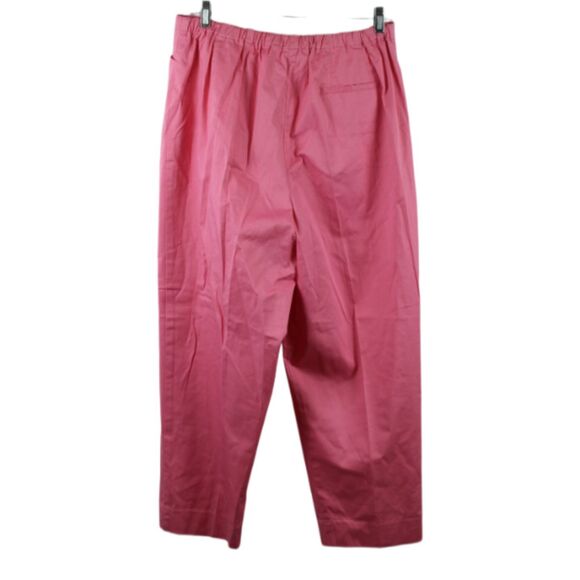 Emma James Coral Women's Front Zip Pants Elastic Back Waist 16W 060 - Picture 3 of 4